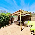 بيت للعطل V&v Lloret-villa Wilma, Casa A 800m Playa Fenals Con Aire Acondicionado Y Piscina Comunitaria Con Jardin يوريت دي مار